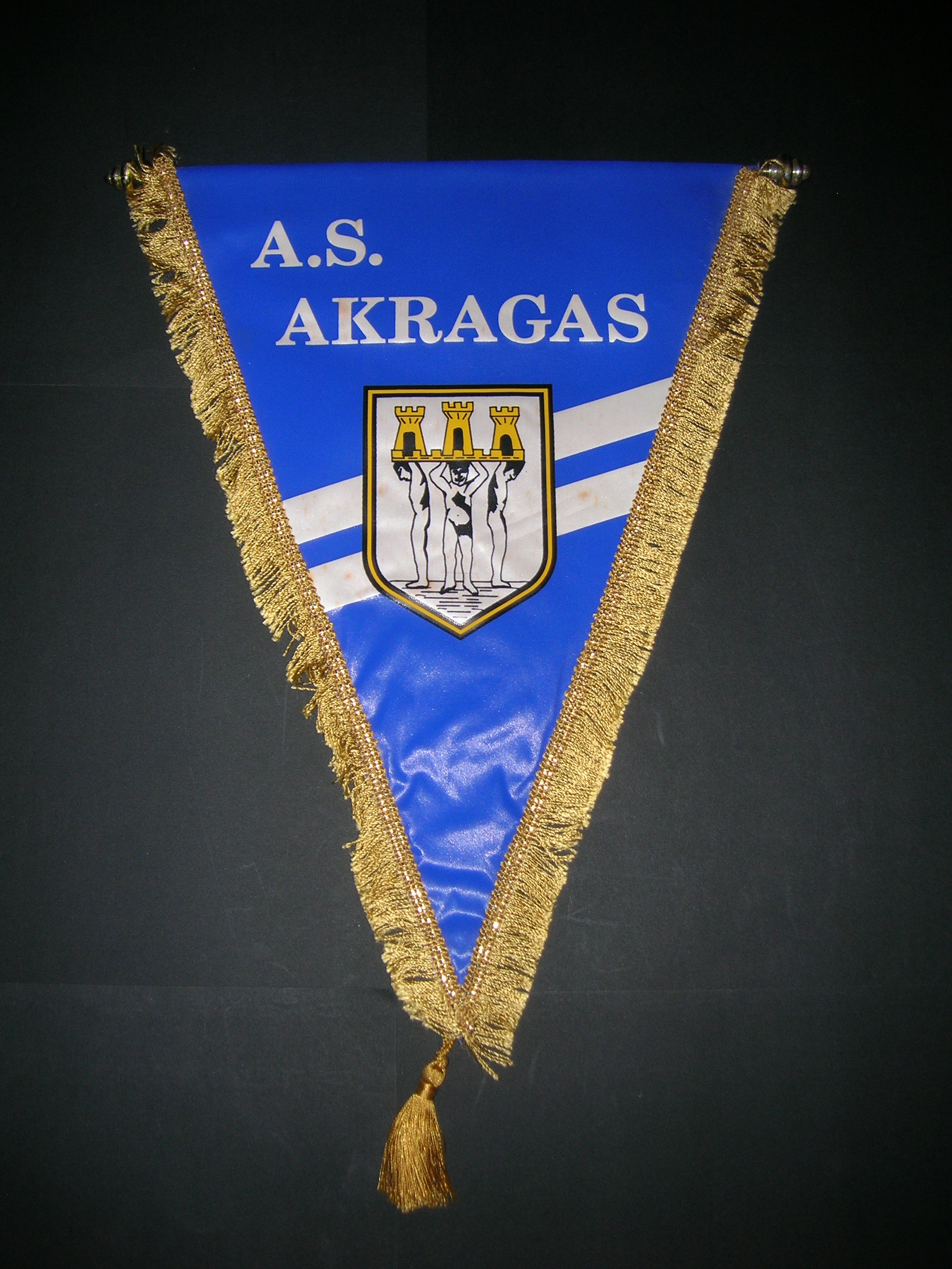 Akragas  gagliardetto anni 70 w-2